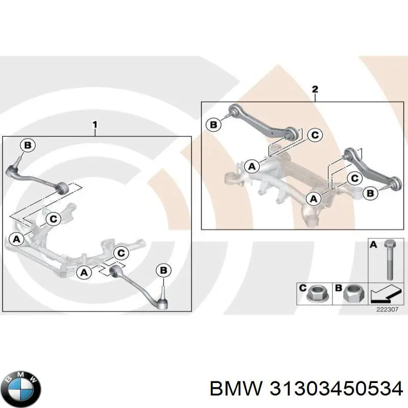 Junta del adaptador del filtro de aceite BMW 31303450534 precio, desde 8,71 EUR