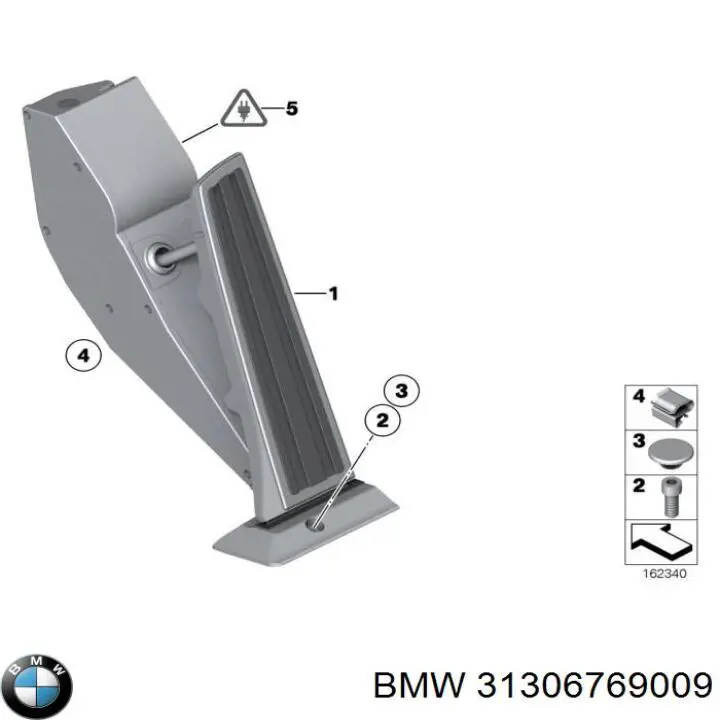 31306769009 BMW amortiguador delantero izquierdo