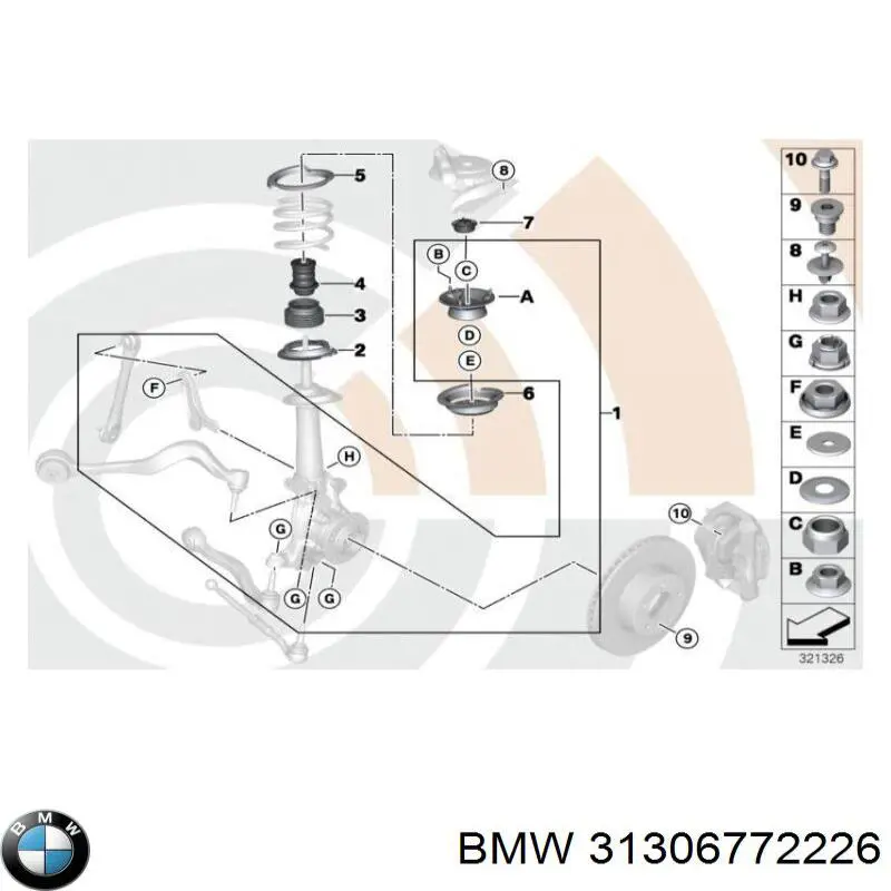 Comprar 31306772226 BMW 