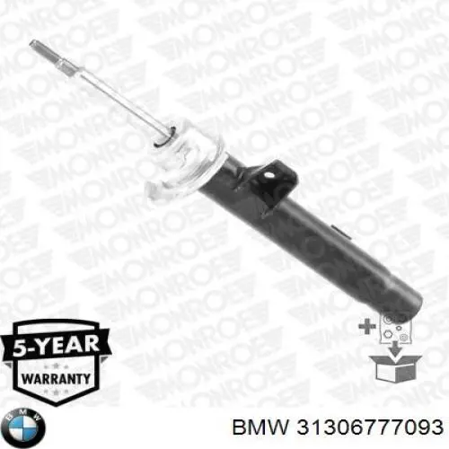 Amortiguador delantero izquierdo 31306777093 BMW