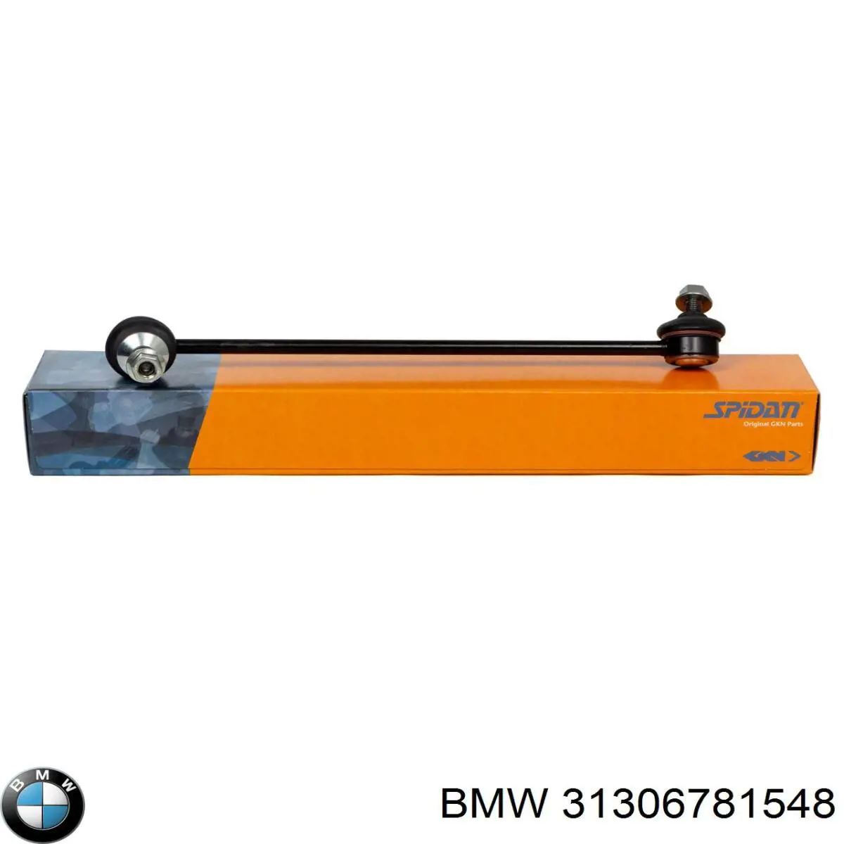 Bieleta estabilizadora delantera derecha 31306781548 BMW