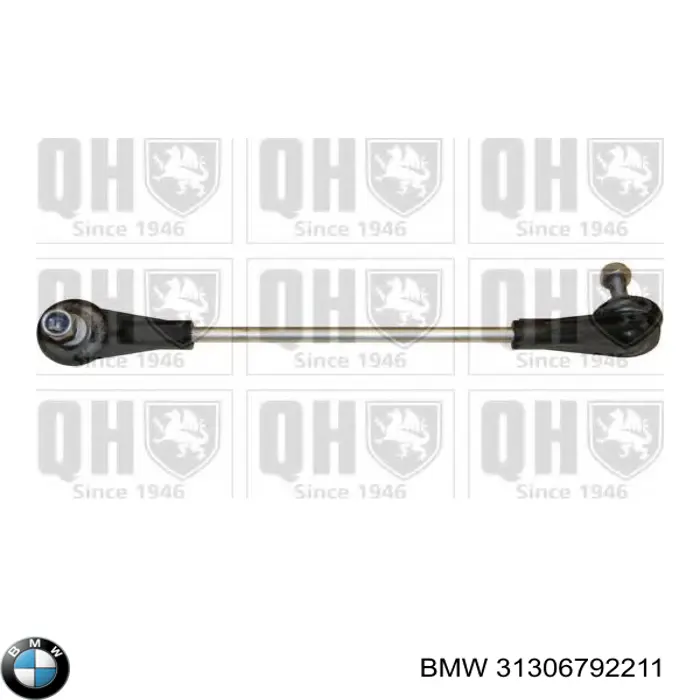 Bieleta estabilizadora delantera 31306792211 BMW
