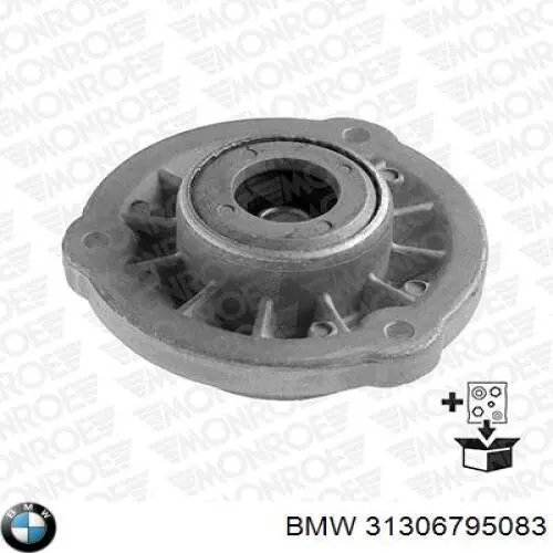 Soporte del amortiguador delantero 31306795083 BMW