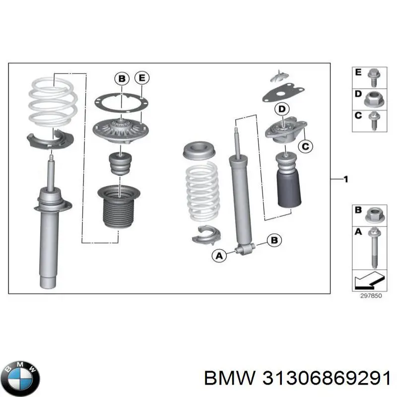 31356792112 BMW estabilizador delantero