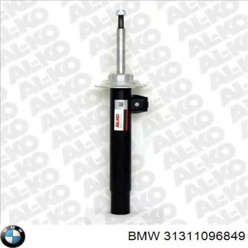 Amortiguador delantero izquierdo 31311096849 BMW