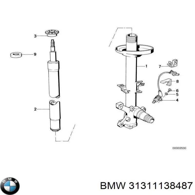 31311138489 BMW