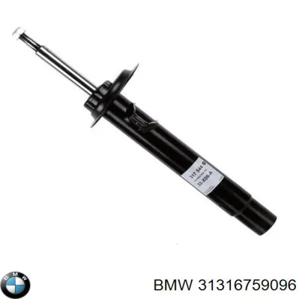Amortiguador eje delantero derecha BMW 31316759096