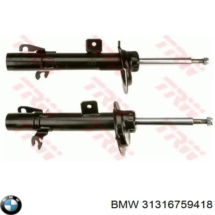 31316759418 BMW amortiguador delantero derecho