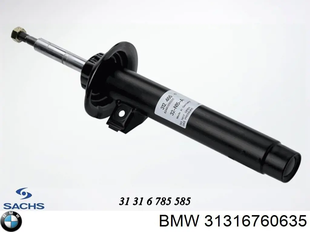 Amortiguador delantero izquierdo BMW 31316761893 precio, desde 146,29 EUR
