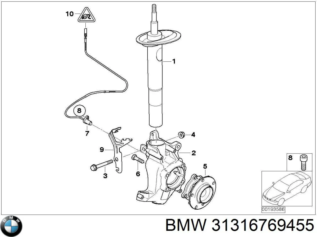 31316769455 BMW