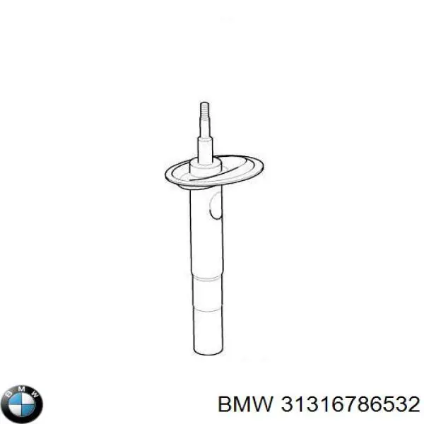 Amortiguador delantero derecho BMW 31316786532 precio, desde 88,10 EUR