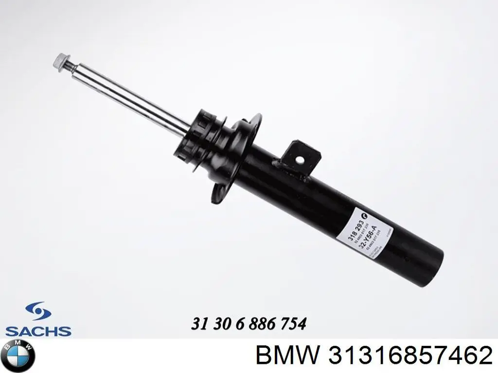 31316857462 BMW amortiguador delantero derecho