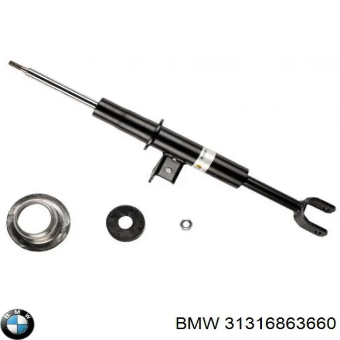 Amortiguador delantero derecho BMW 31316863660 precio, desde 111,80 EUR