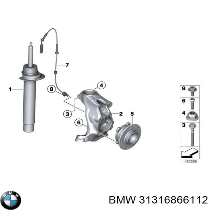 31316874382 BMW