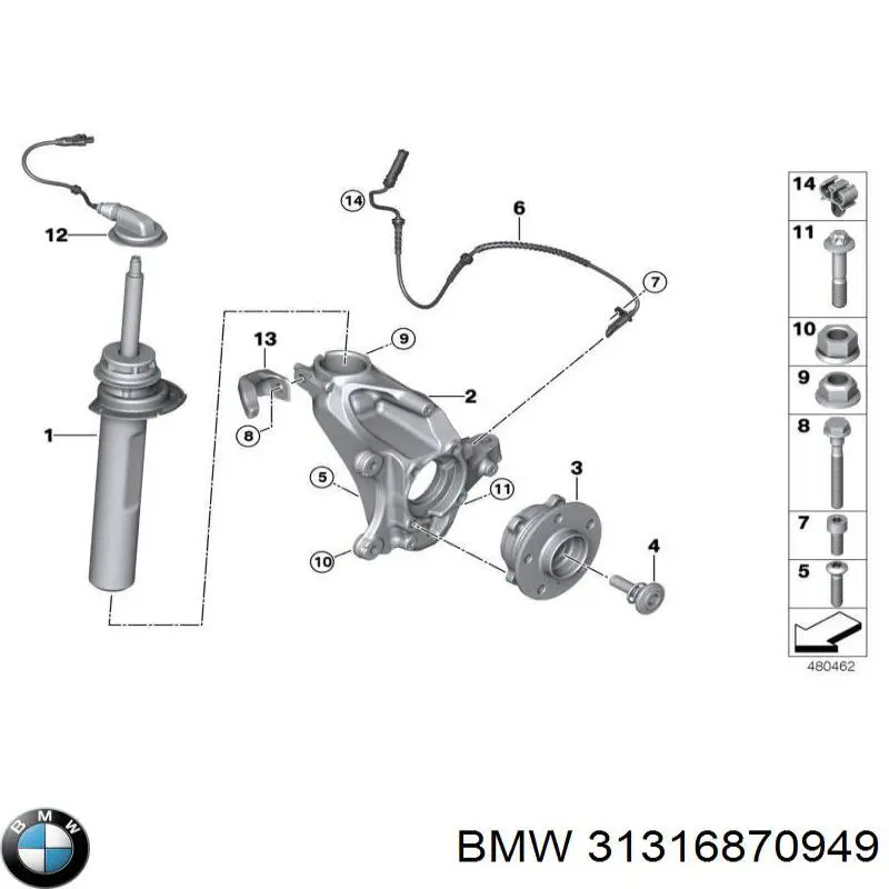 31316870949 BMW