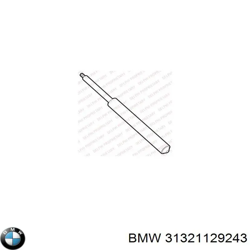 31321129243 BMW amortiguador delantero