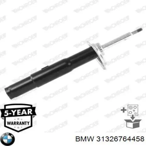 Amortiguador delantero derecho 31326764458 BMW