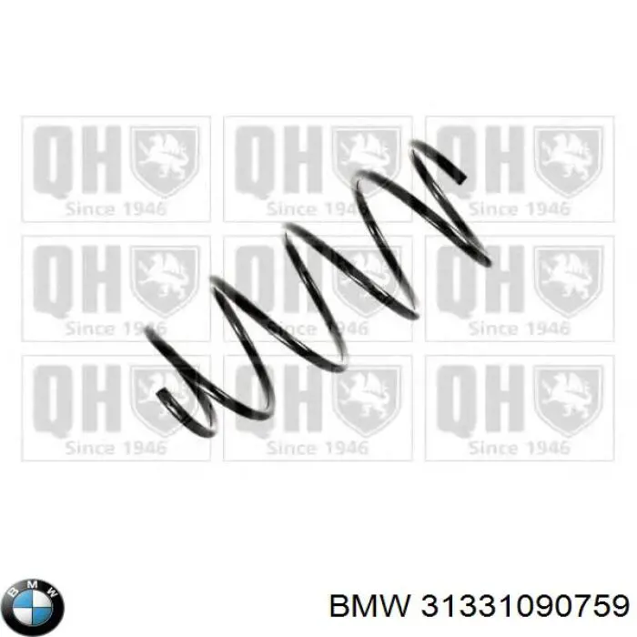 31331090759 BMW Muelle delantero