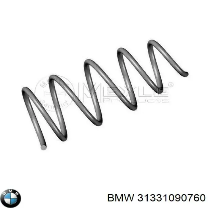 Muelle de suspensión eje delantero para BMW 3 (E36)