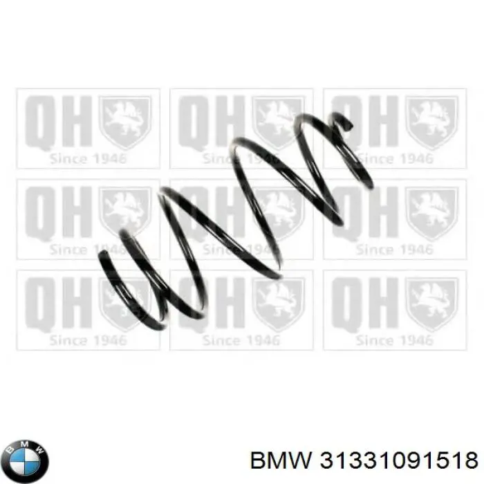31331091518 BMW muelle de suspensión eje delantero