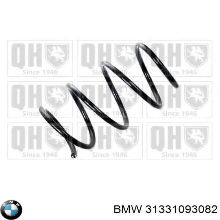 31331093082 BMW muelle de suspensión eje delantero