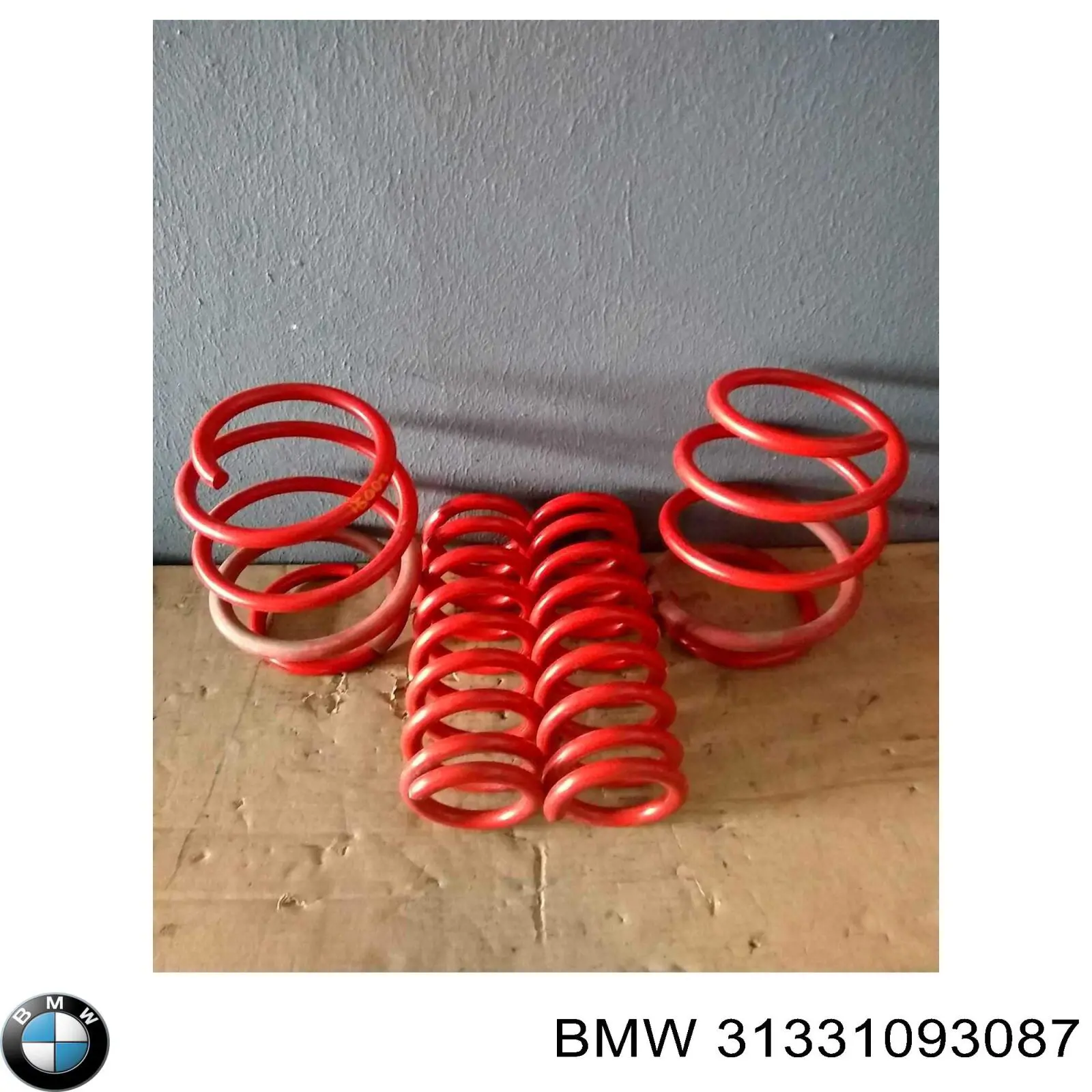 Muelle delantero 31331093087 BMW
