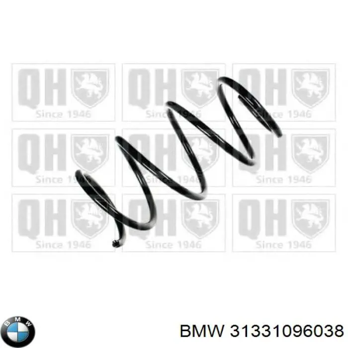 31331096038 BMW muelle de suspensión eje delantero