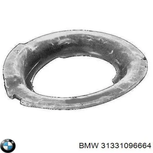 31331096664 BMW espaciador (anillo de goma Muelle Inferior Delantero)