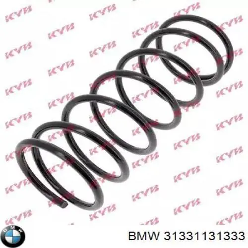 31331131333 BMW muelle de suspensión eje delantero