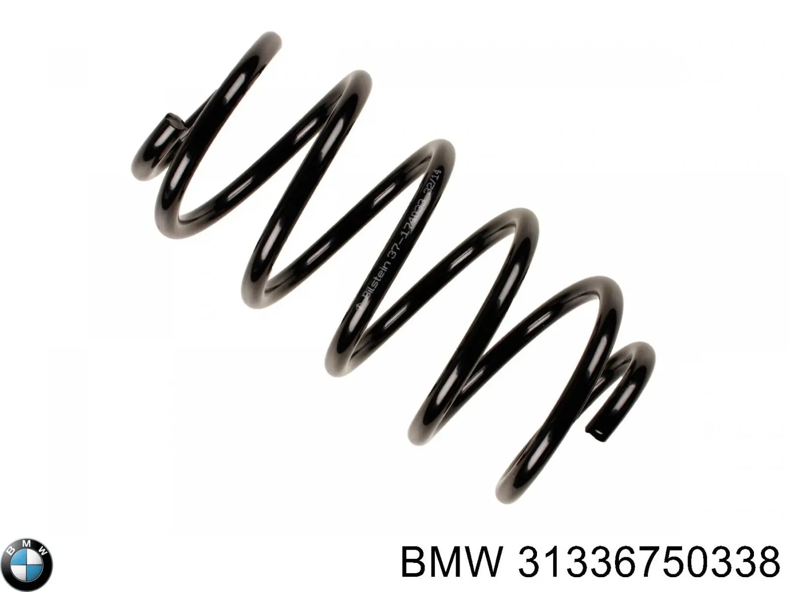 31336750338 BMW muelle de suspensión eje delantero