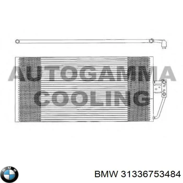 Muelle delantero 31336753484 BMW