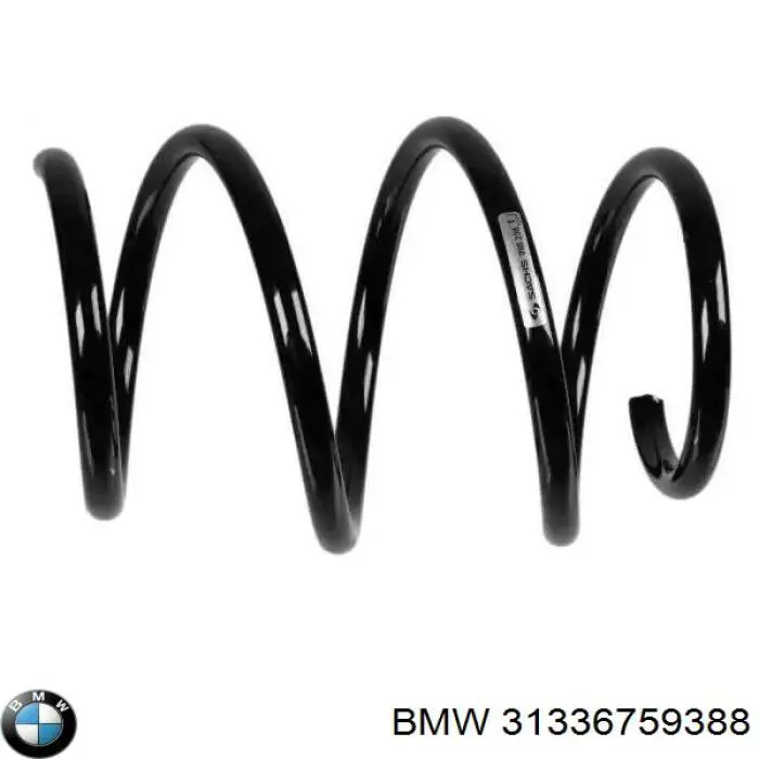 31336759388 BMW muelle de suspensión eje delantero