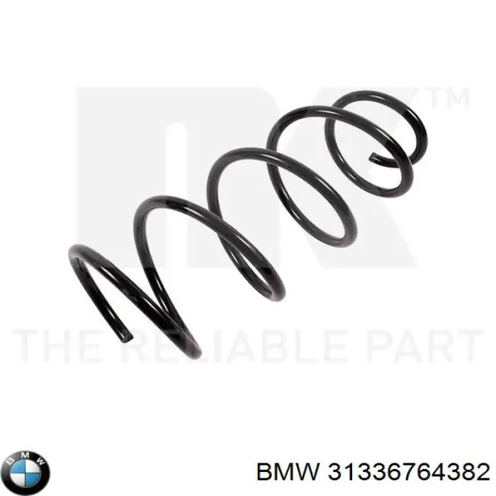 31336764382 BMW muelle de suspensión eje delantero