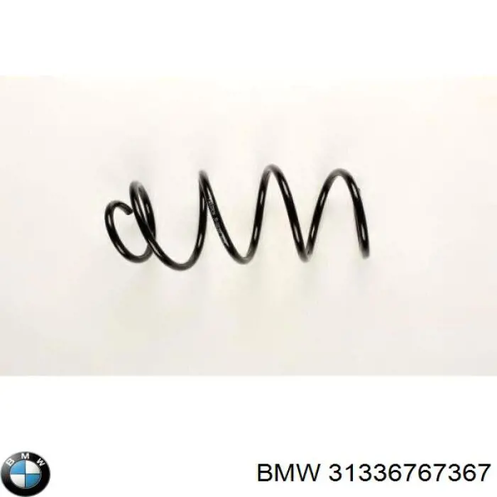 31336767367 BMW muelle de suspensión eje delantero