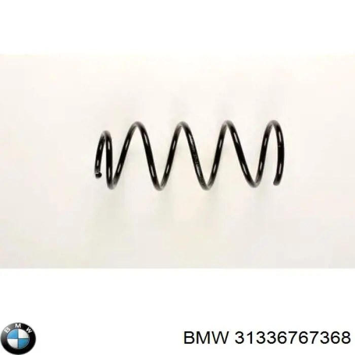 31336767368 BMW muelle de suspensión eje delantero