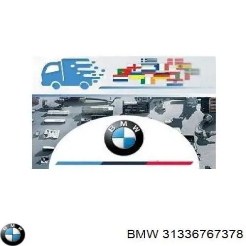 31336767377 BMW muelle de suspensión eje delantero