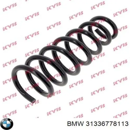 31336778113 BMW muelle de suspensión eje delantero