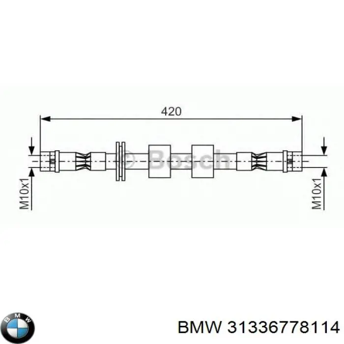 Muelle delantero BMW 31336778114 precio, desde 54,37 EUR