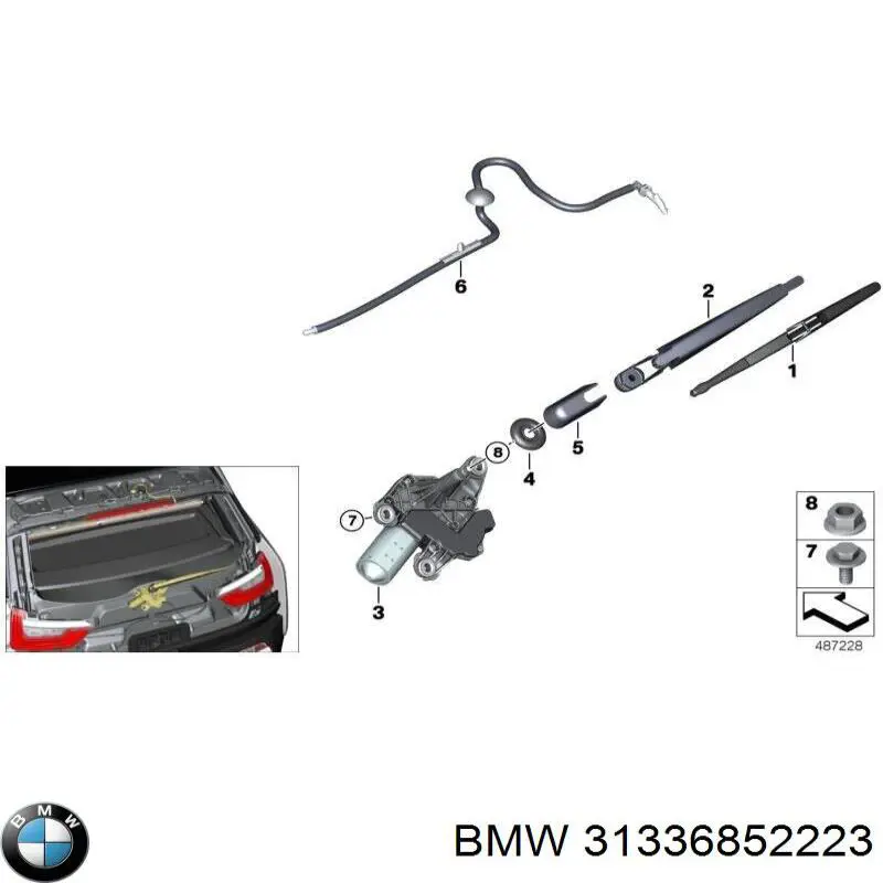 Comprar 31336852223 BMW Fuelle, amortiguador delantero