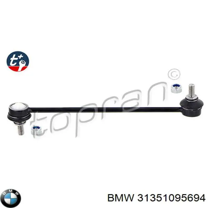 Bieleta estabilizadora delantera 31351095694 BMW