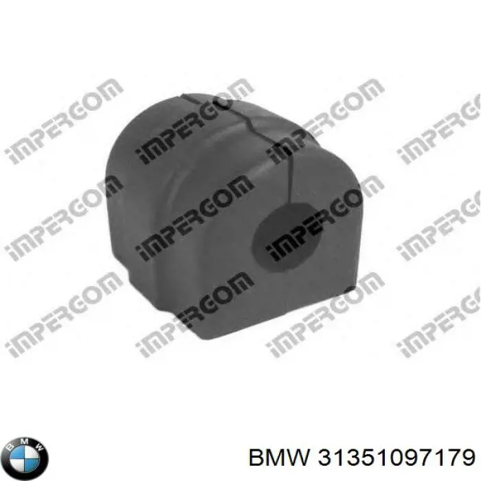Buje de barra estabilizadora delantera 31351097179 BMW