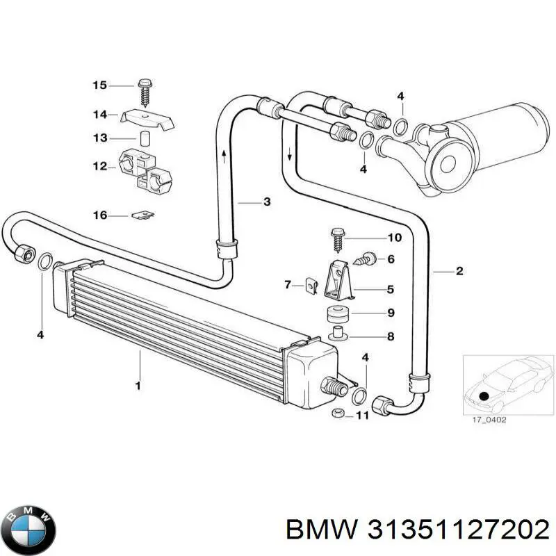  31351127202 BMW