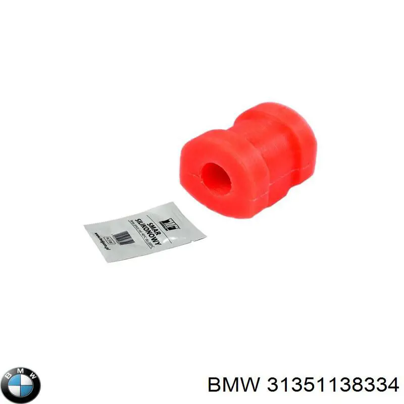 31351138334 BMW casquillo de barra estabilizadora trasera