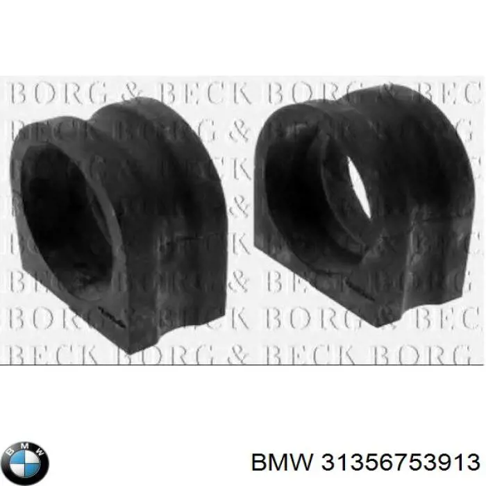 Buje de barra estabilizadora delantera BMW 31356753913 precio, desde 4,29 EUR