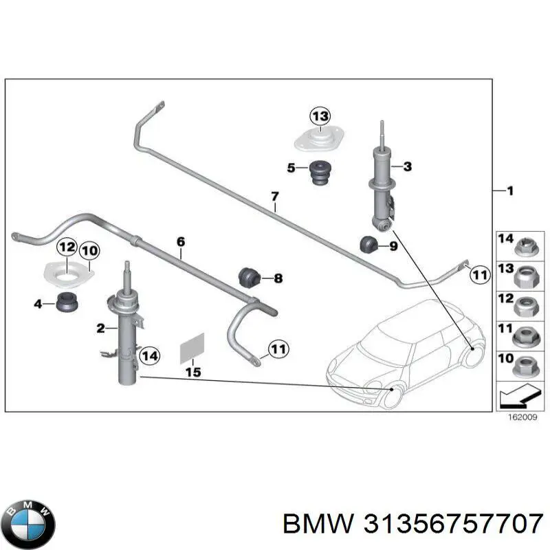  BMW 31356757707 precio, desde 5,51 EUR