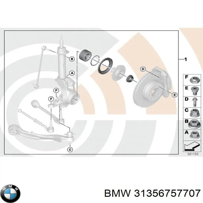 Comprar 31356757707 BMW 