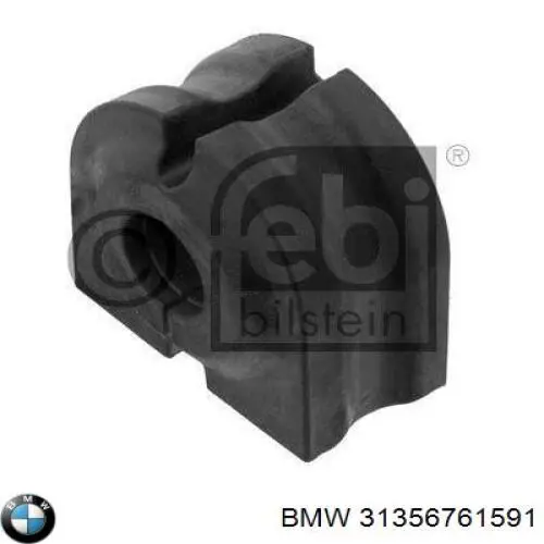 Soporte estabilizador, Eje delantero BMW 31356761591