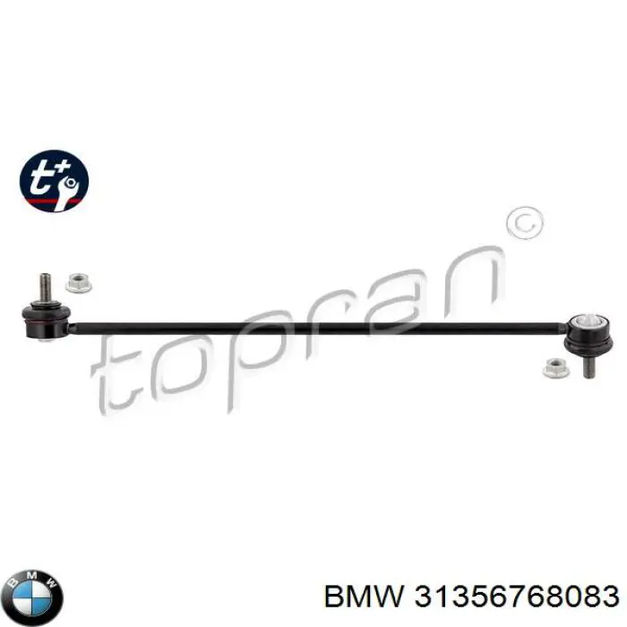 31356768083 BMW barra estabilizadora delantera izquierda