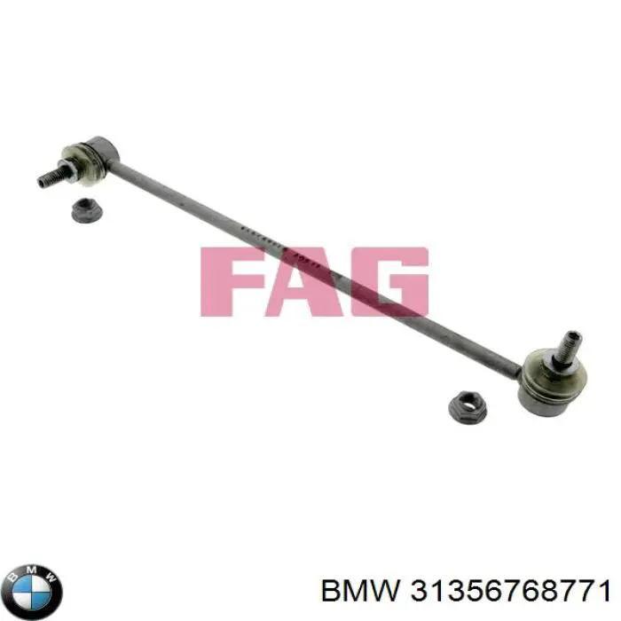 Bieleta estabilizadora delantera izquierda 31356768771 BMW