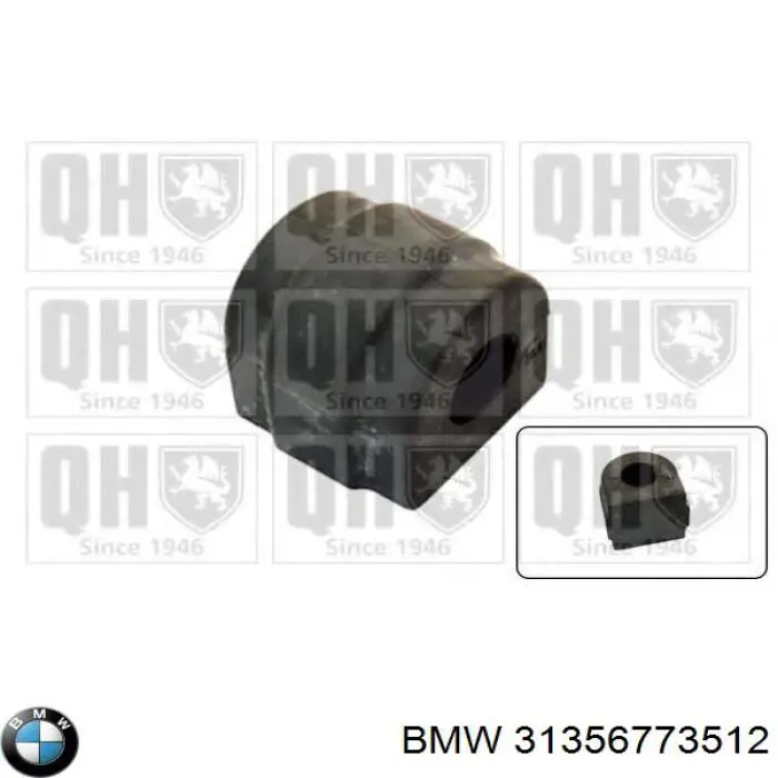 Buje de barra estabilizadora delantera BMW 31356773512 precio, desde 5,93 EUR